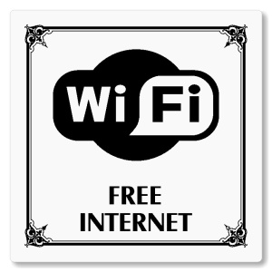 Free internet, 80x80mm, bílá, Nebraska